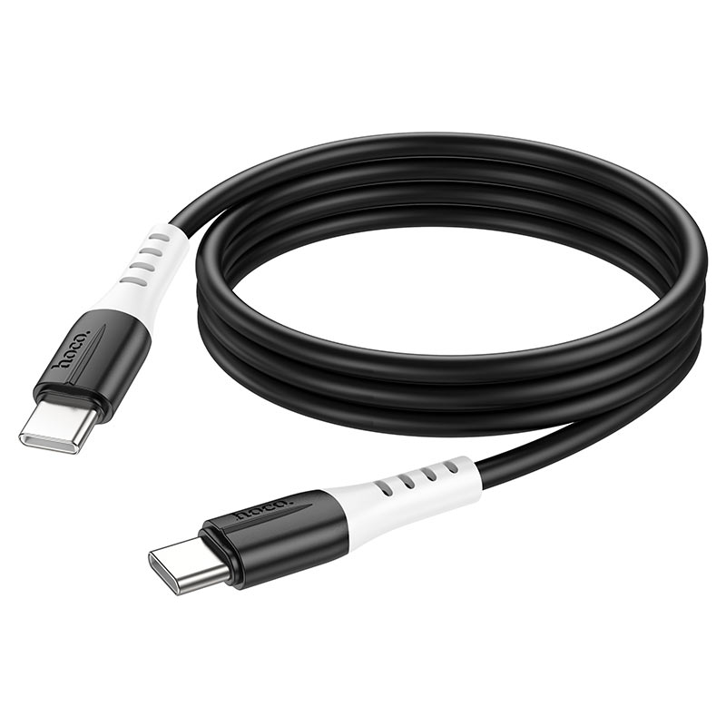 Кабель HOCO X82 USB Type C на USB Type C, 3А, 60W, длина 1 метр, цвет черный