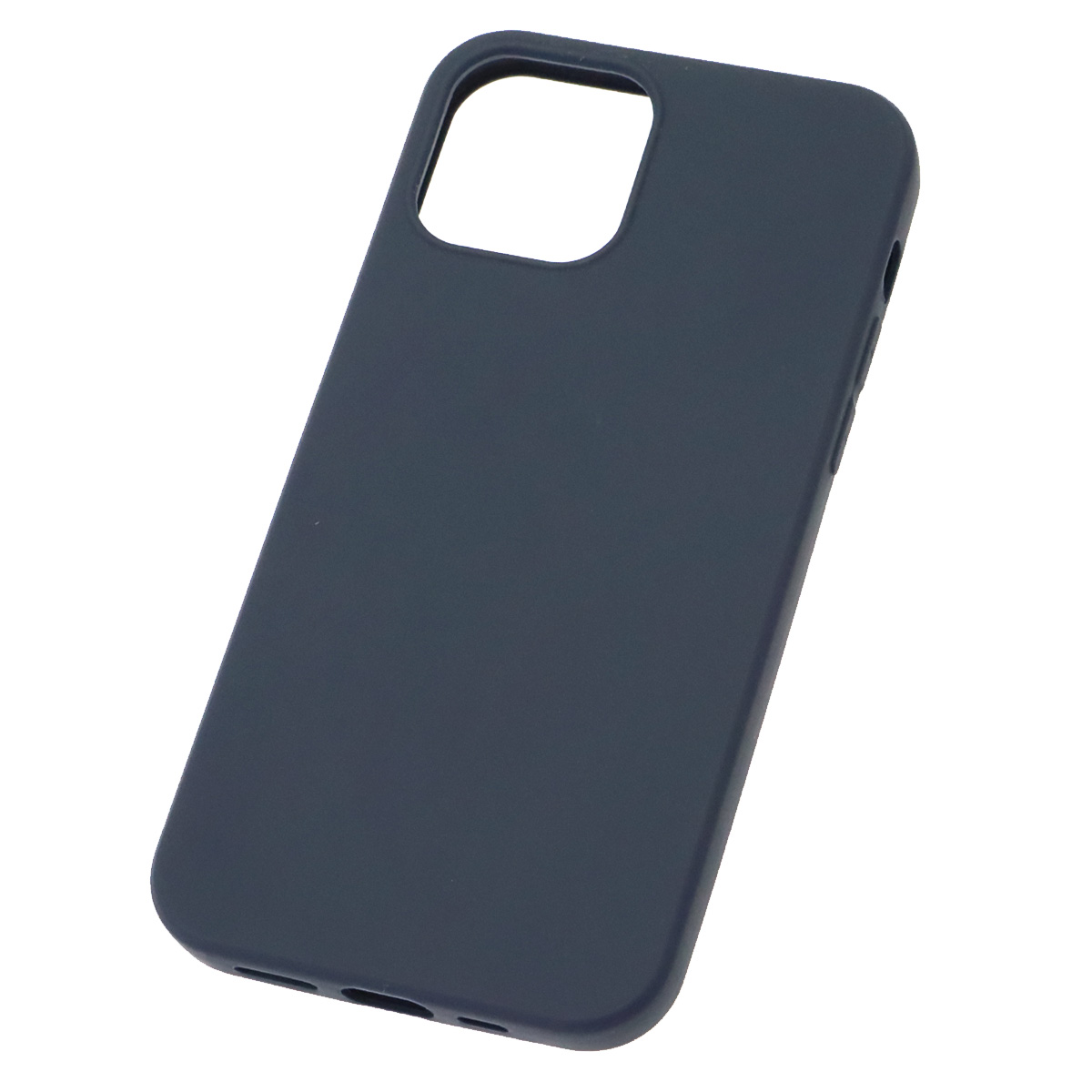 Чехол накладка Soft Touch для APPLE iPhone 12, iPhone 12 Pro (6.1"), силикон, цвет темно синий