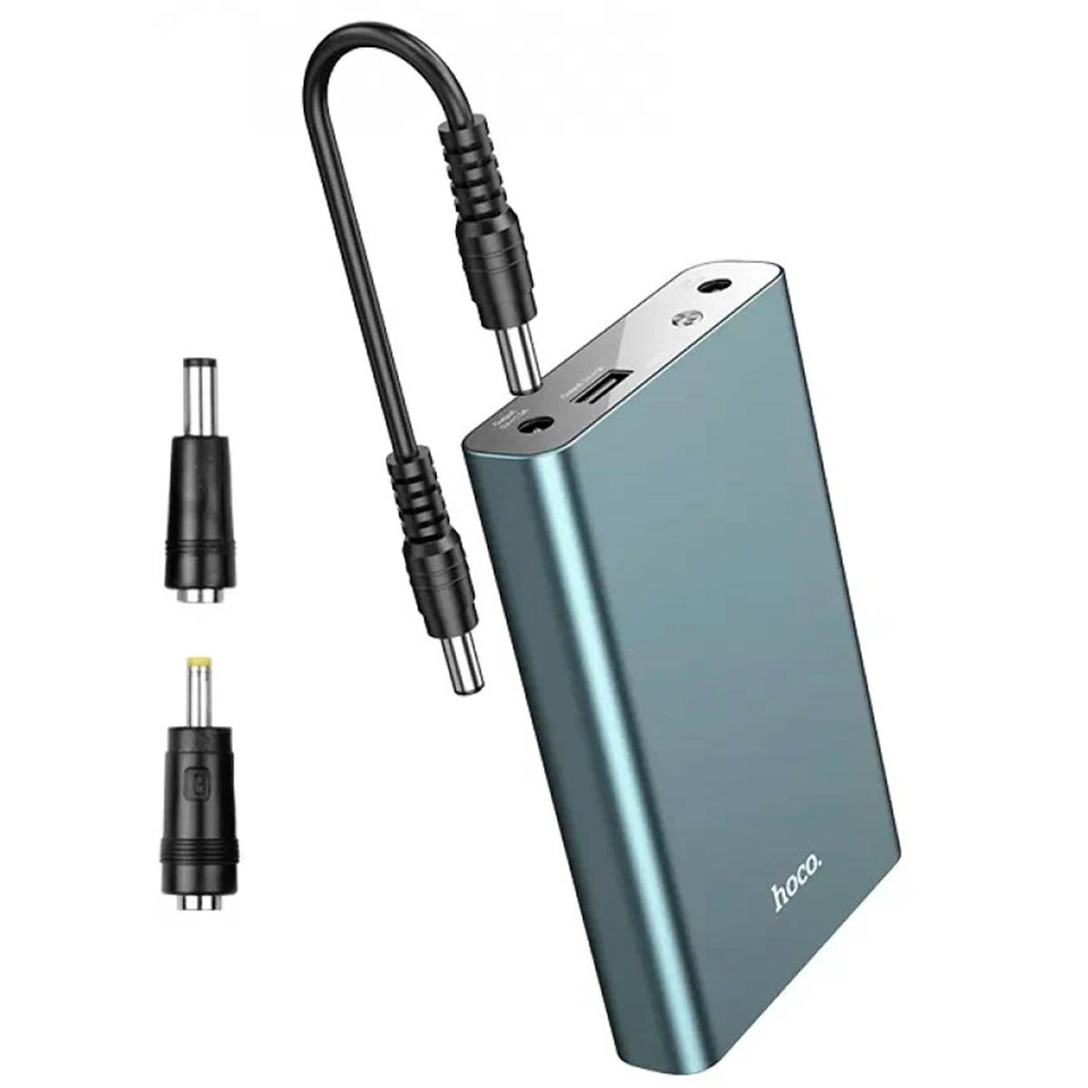 Внешний портативный аккумулятор, Power Bank HOCO J97, 10000 mAh, цвет серый металик