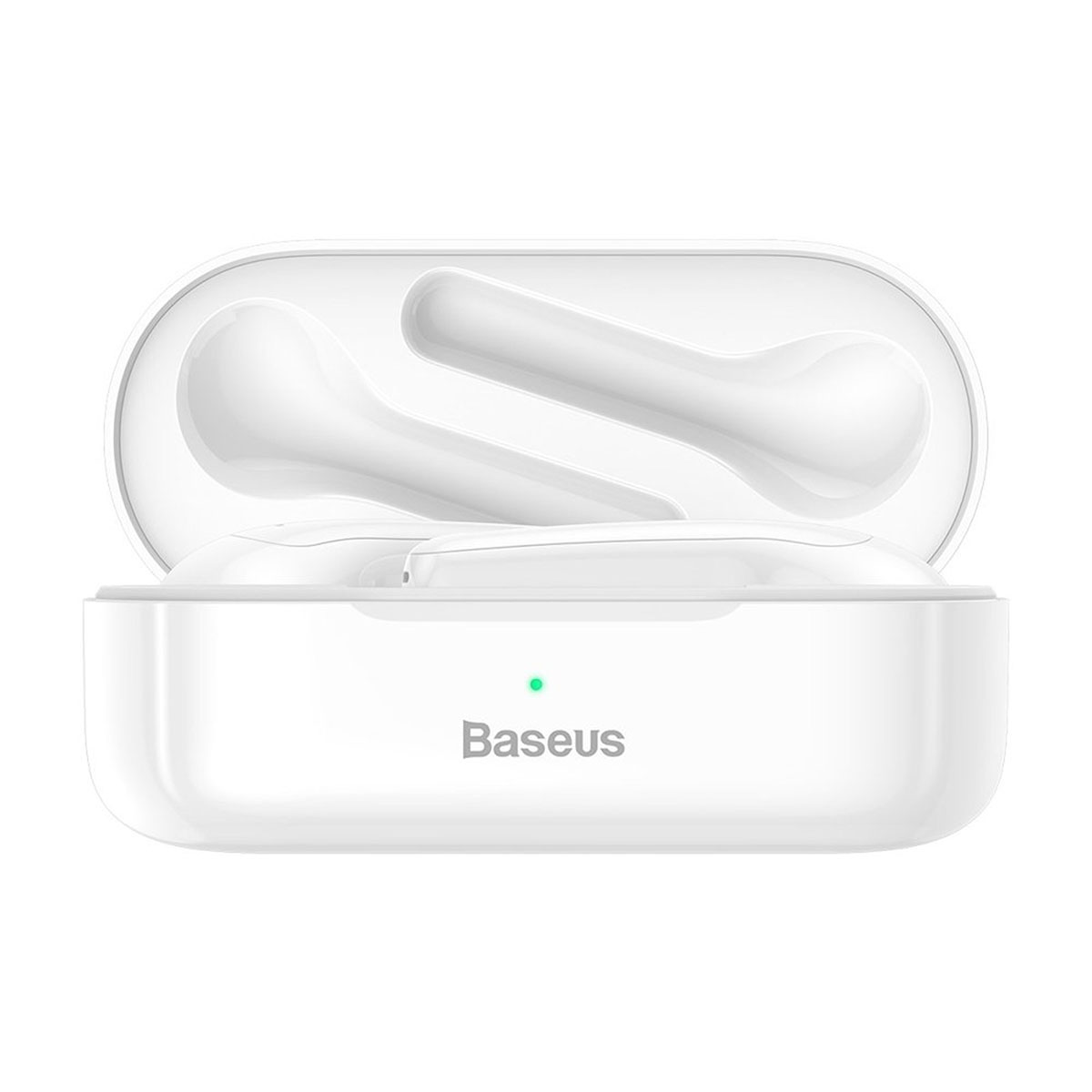 Гарнитура (наушники с микрофоном) беспроводная, BASEUS NGW07-02 Encok True Wireless Earphones W07 Bluetooth 5.0 TWS, цвет белый (-70%)