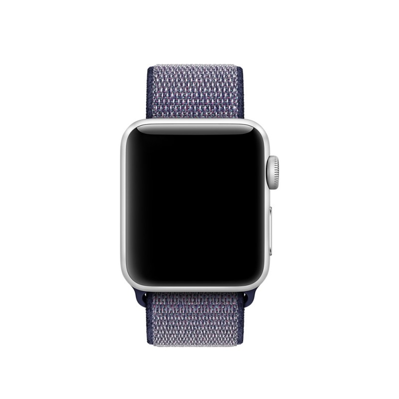 Ремешок для часов Apple Watch (38-40 мм), нейлон, цвет темно синий