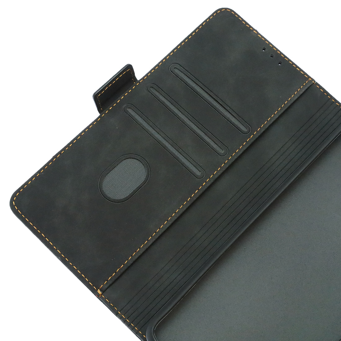 Чехол книжка NICE для SAMSUNG Galaxy A54 5G, экокожа, визитница, цвет черный