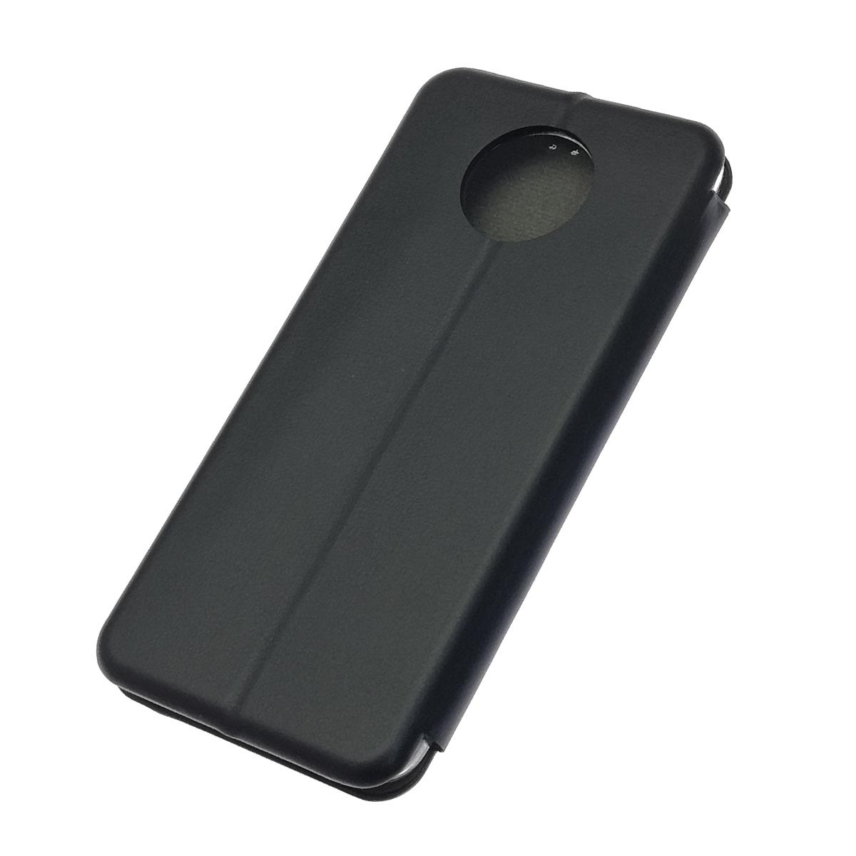 Чехол книжка STYLISH для XIAOMI Redmi Note 9T, экокожа, визитница, цвет черный