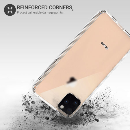 Чехол накладка TPU CASE для APPLE iPhone 11 Pro MAX, силикон, цвет прозрачный.