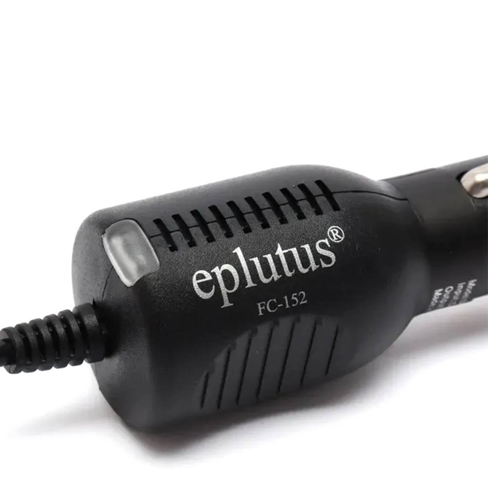 АЗУ (Автомобильное зарядное устройство) Eplutus FC-152, mini USB, длина 1 метр, цвет черный