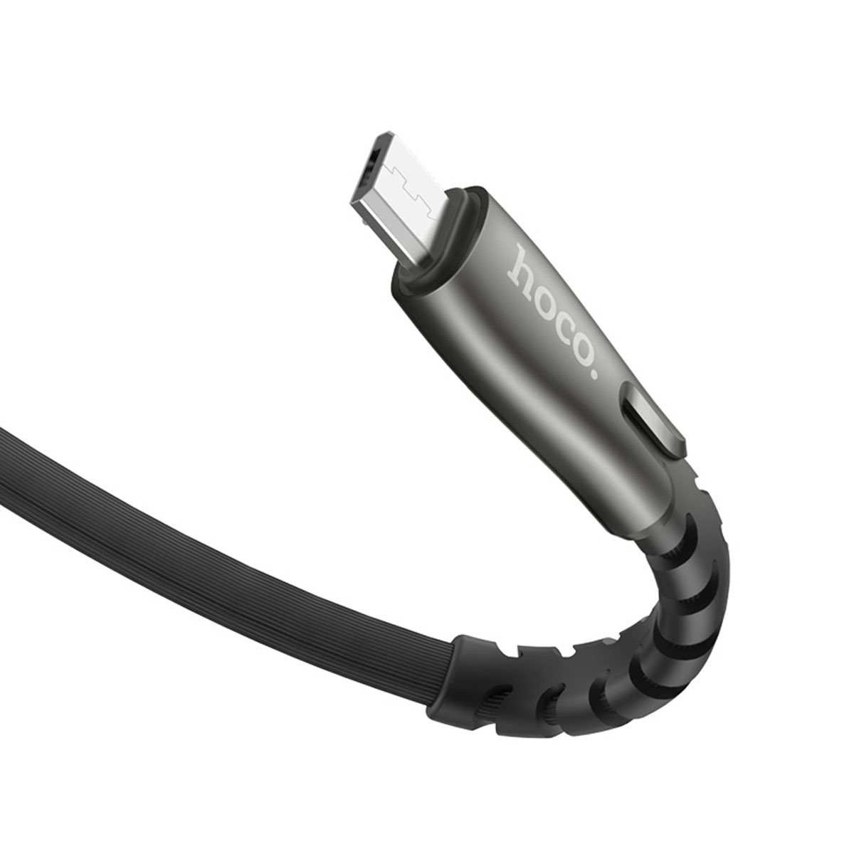 Кабель HOCO U58 Core Micro USB, 2.4A, длина 1.2 метра, цвет черный