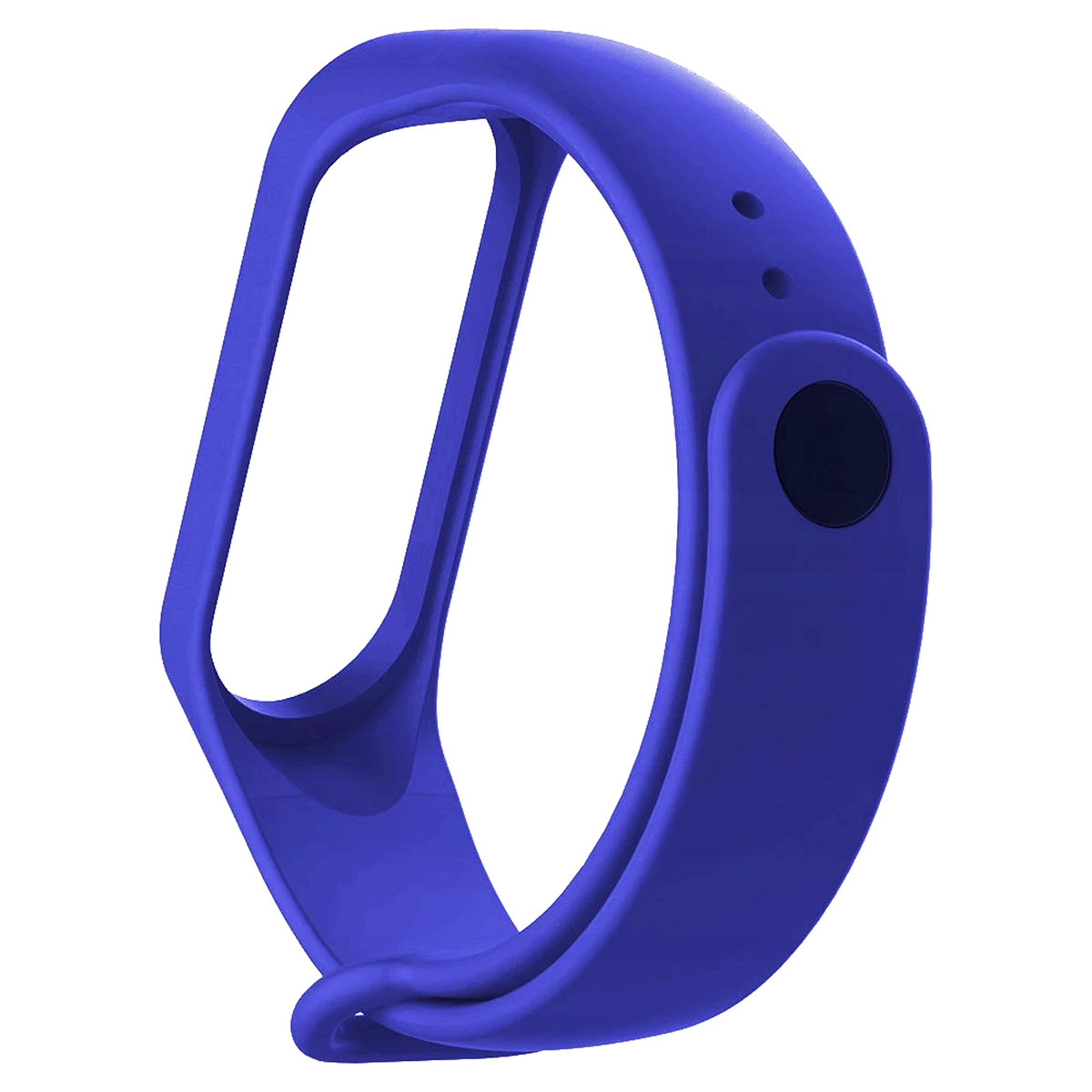Ремешок на запястье, браслет для XIAOMI Mi Band 3, 4, силикон, цвет ярко синий