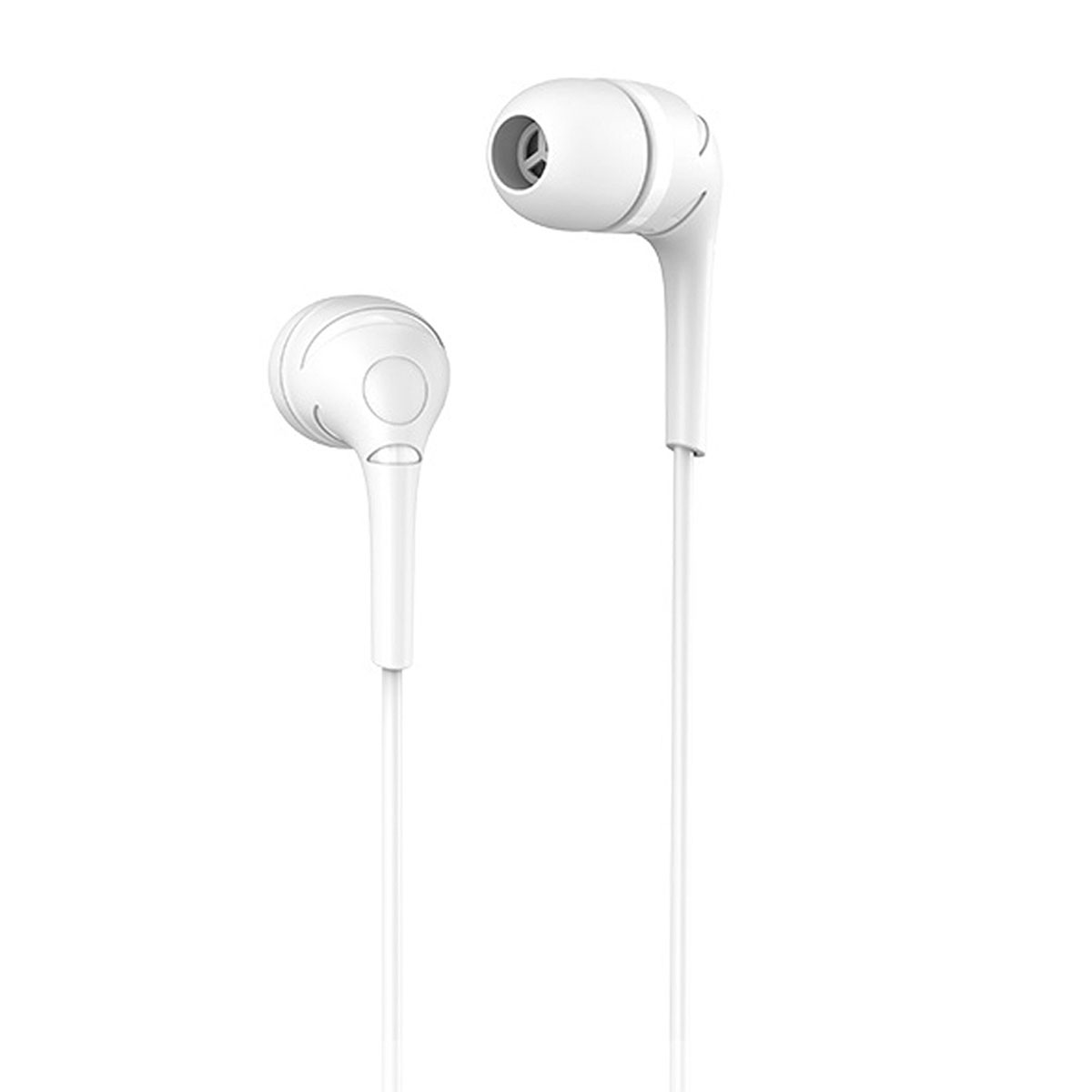 Гарнитура (наушники с микрофоном) проводная, HOCO M40 Prosody universal earphones, цвет белый