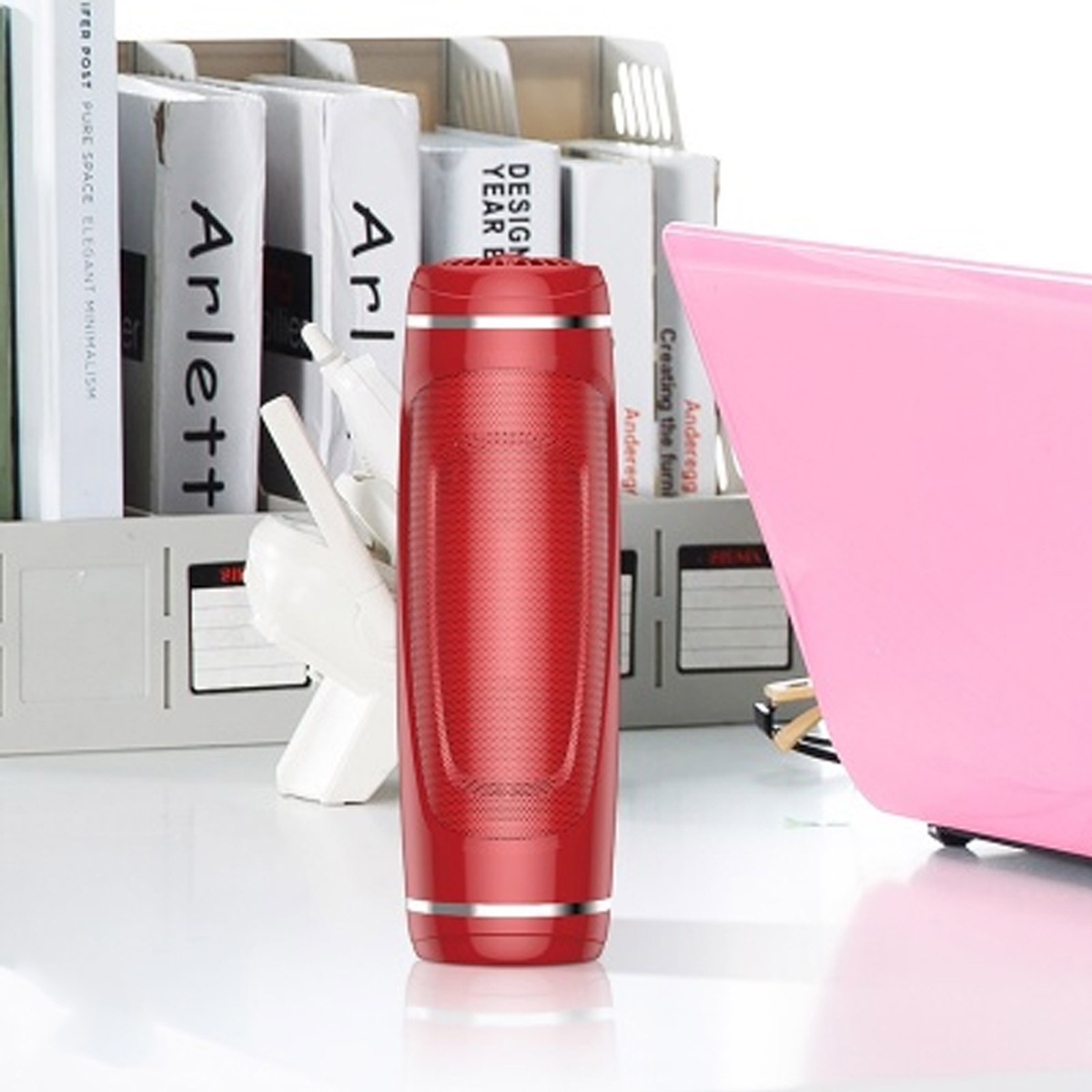 Портативная колонка BOROFONE BR7 Empyreal sports, цвет красный (распродажа -50%)