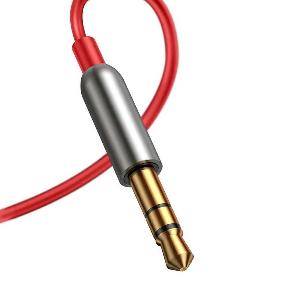 Адаптер Bluetooth BASEUS BA01 для громкой связи, цвет красный