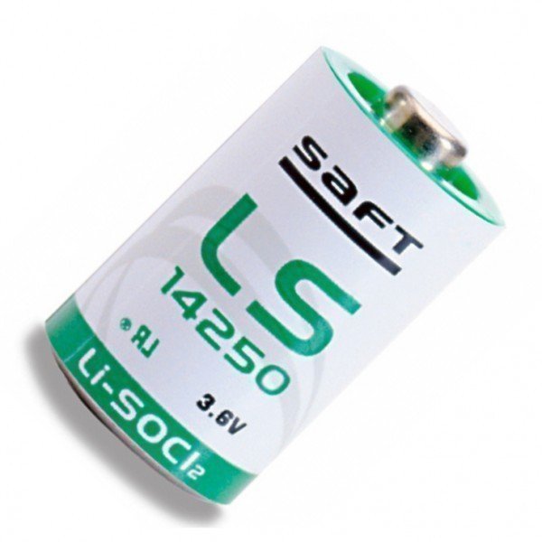 Аккумуляторная батарейка SAFT 14250 1/2AA Bulk Li-SOCI2 3.6V.