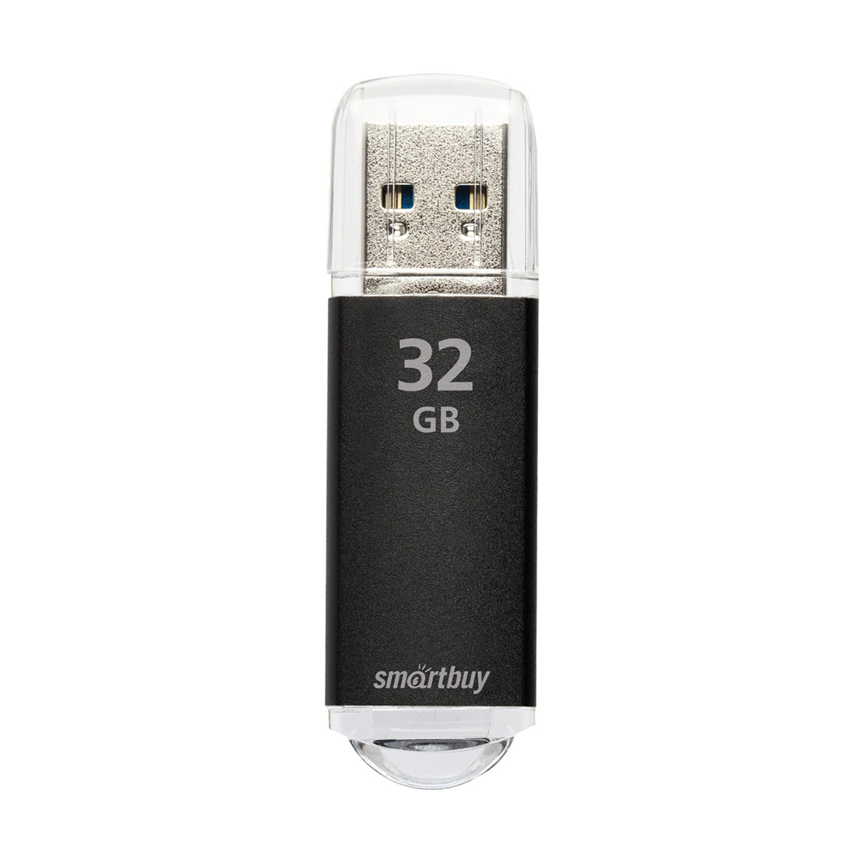 Флешка USB 2.0 32GB SMARTBUY V-Cut, цвет черный
