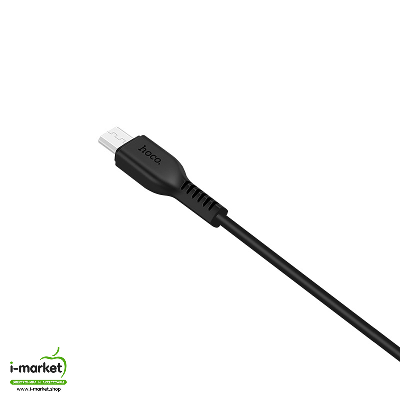Кабель Micro USB HOCO X13 Easy, 2.4А, длина 1 метр, цвет черный.