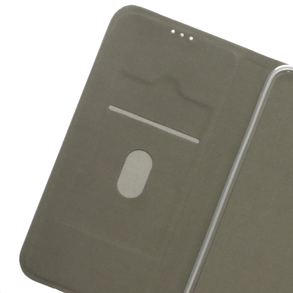 Чехол книжка MESH для XIAOMI Redmi Note 11 4G, Redmi Note 11S, текстиль, силикон, бархат, визитница, цвет серый