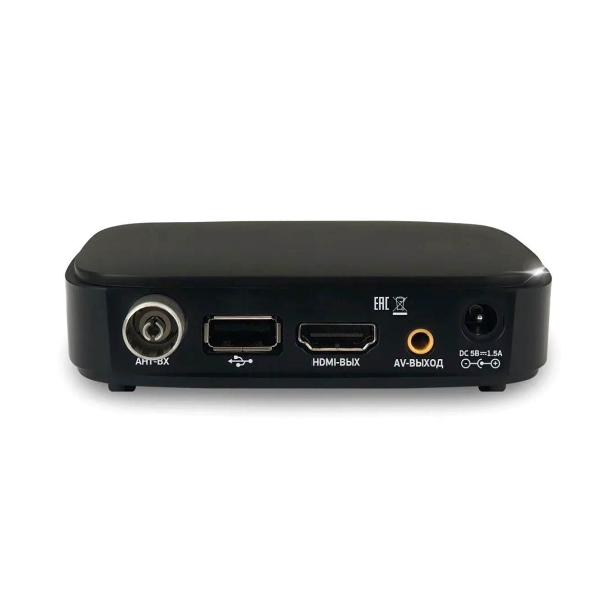 Цифровой эфирный приемник, ТВ приставка BARTON TA-561 (ТРИКОЛОР), DVB-T2, цвет черный (распродажа -33%)