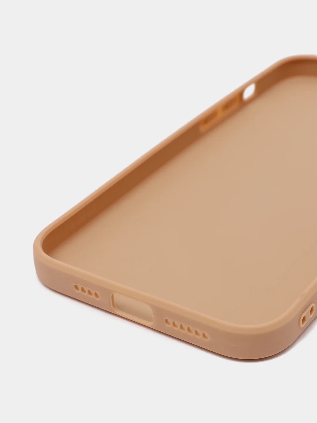 Чехол накладка MM59 для APPLE iPhone 13, защита камеры, силикон, цвет карамельный