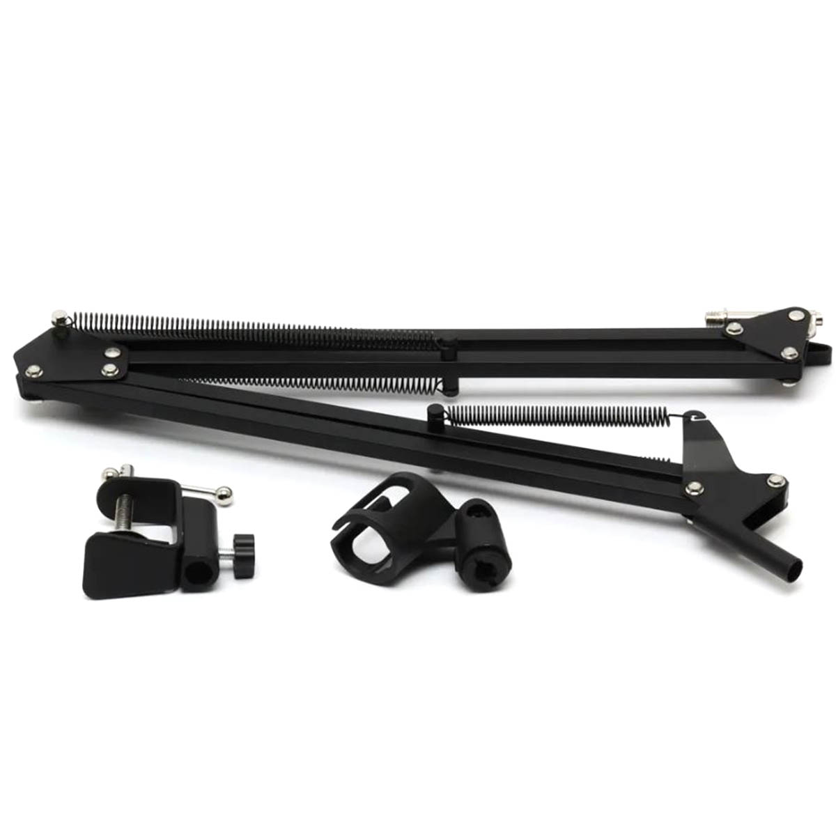 Настольная кронштейн стойка ISA NB-35 для микрофона пантограф, цвет черный (распродажа -30%)