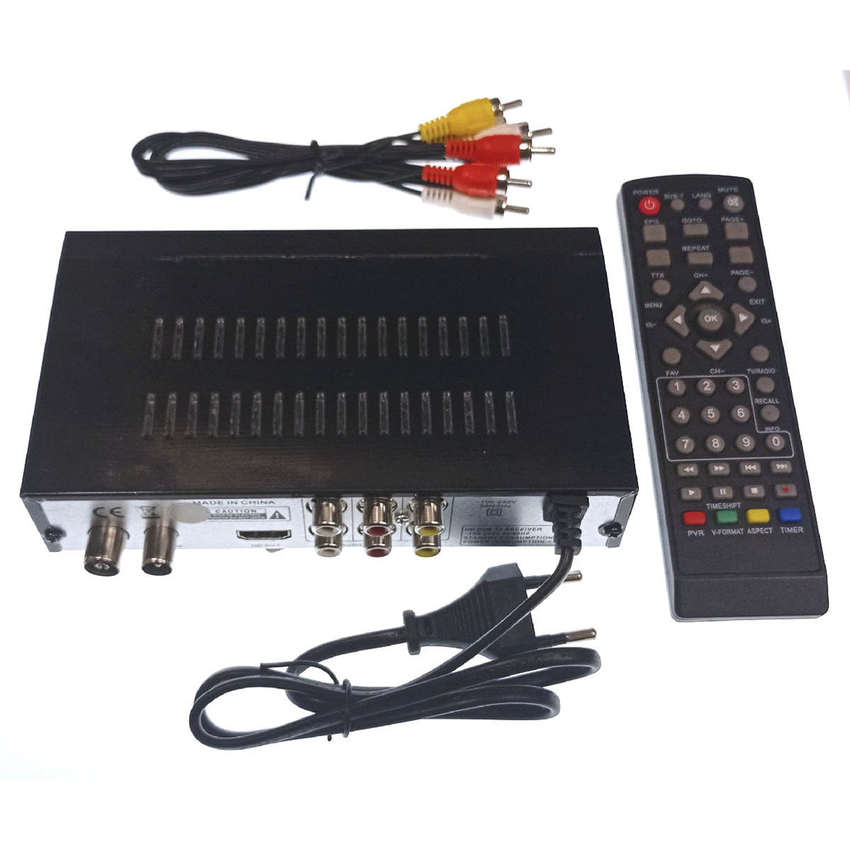 Цифровая приставка YASIN T8000, MIRACAST, цвет черный