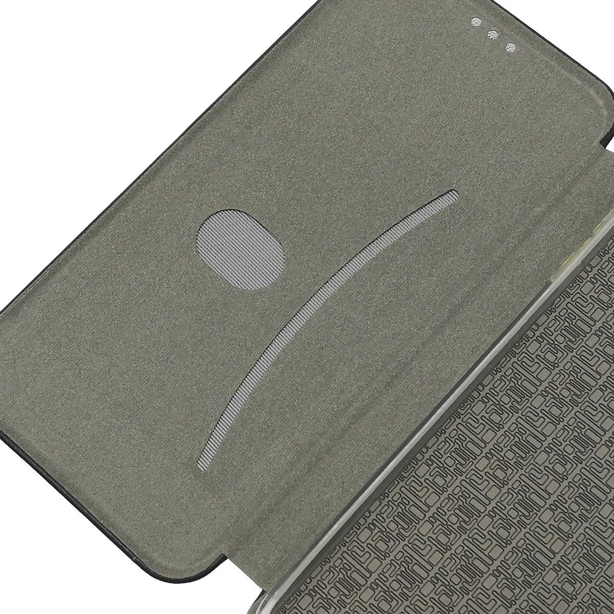 Чехол книжка STYLISH для SAMSUNG Galaxy M51 (SM-M515), экокожа, визитница, цвет черный