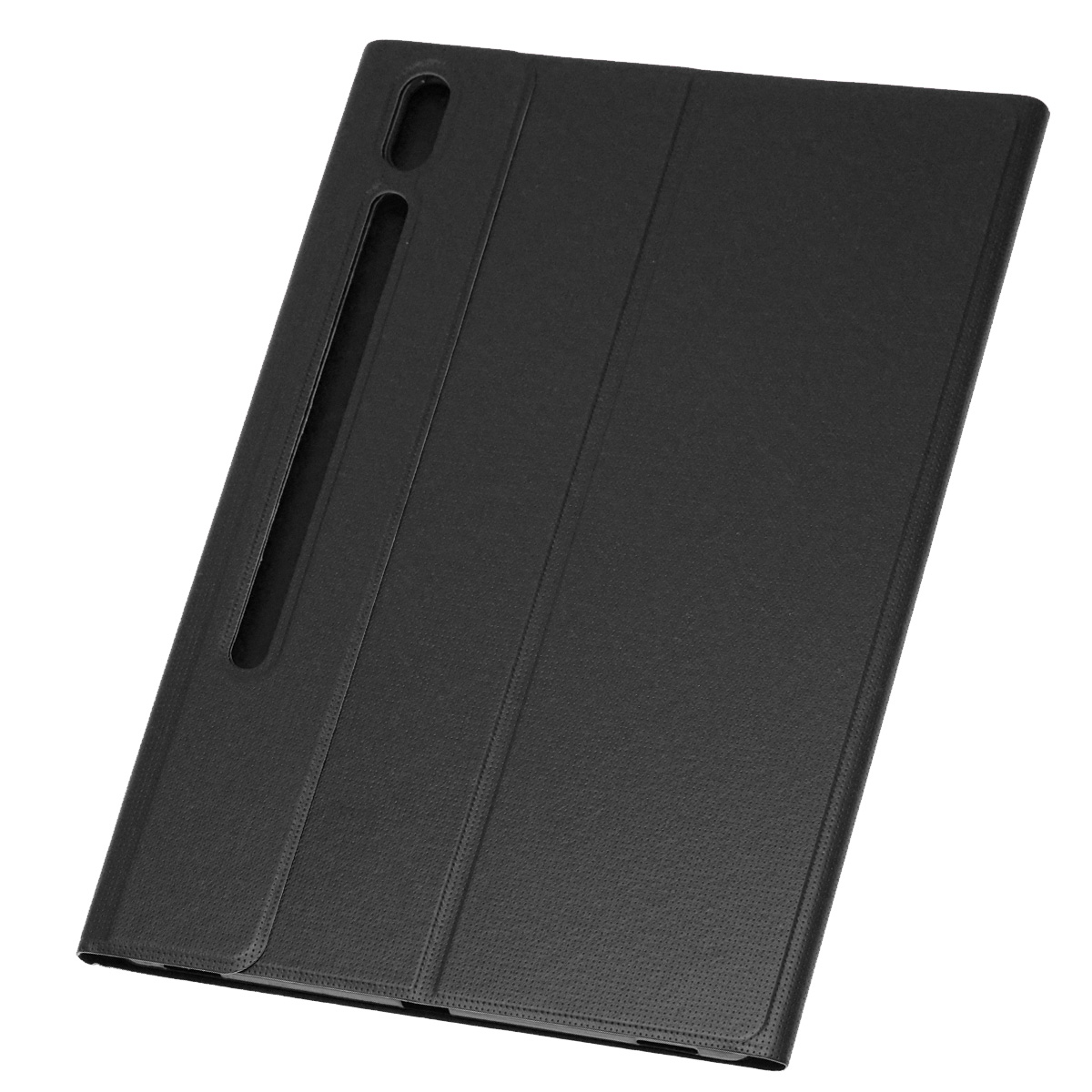Чехол книжка для планшета SAMSUNG Galaxy TAB S7 Plus, TAB S8 Plus, цвет черный