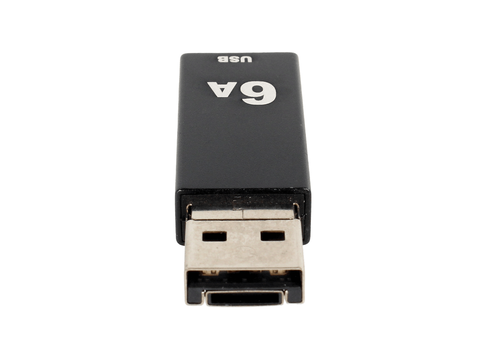 Адаптер переходник OTG GP-124, USB-Type-C 6A, быстрая зарядка (Quick Charge/PD), цвет черный
