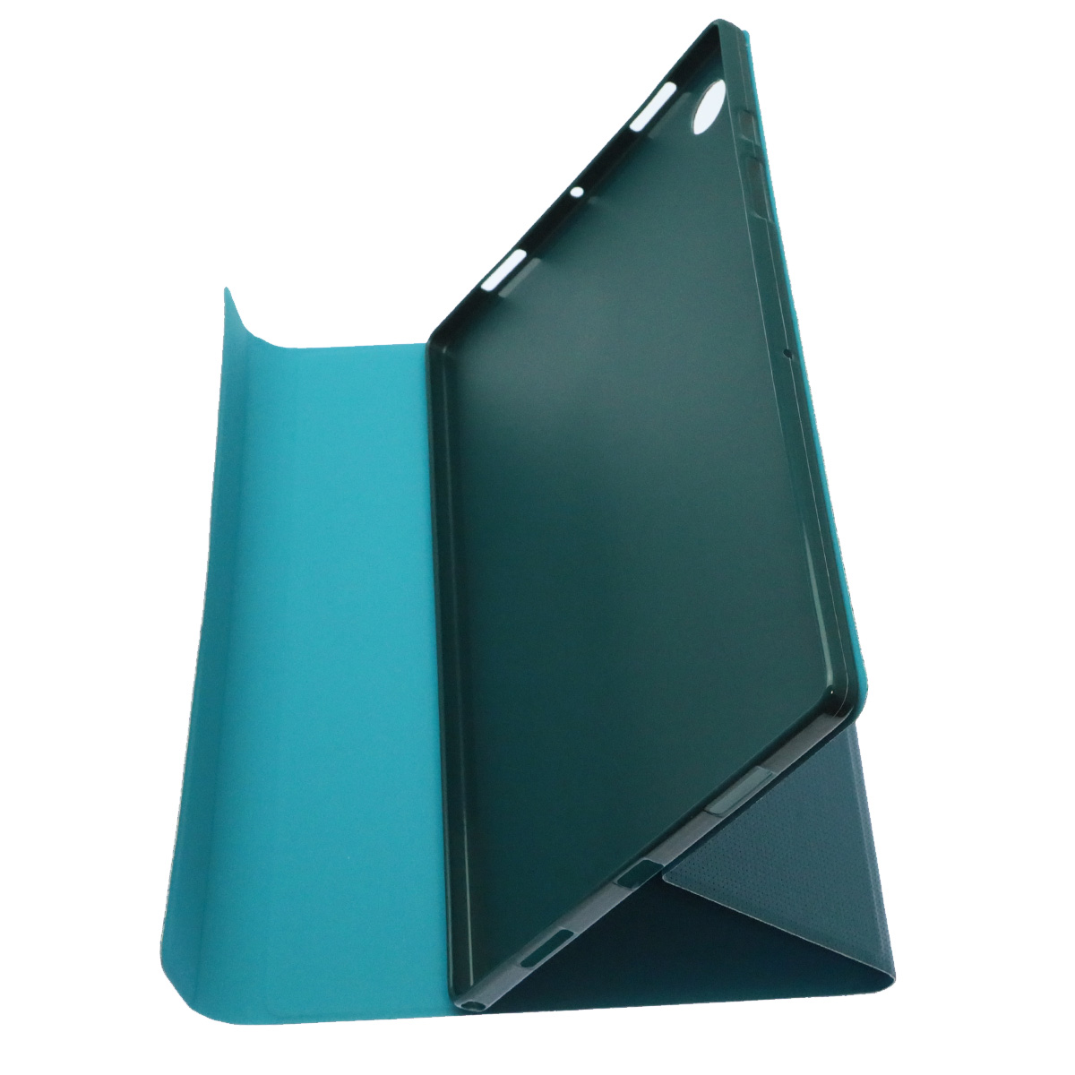 Чехол книжка для планшета SAMSUNG Galaxy TAB A8 (10.5"), экокожа, с магнитом, цвет темно зеленый