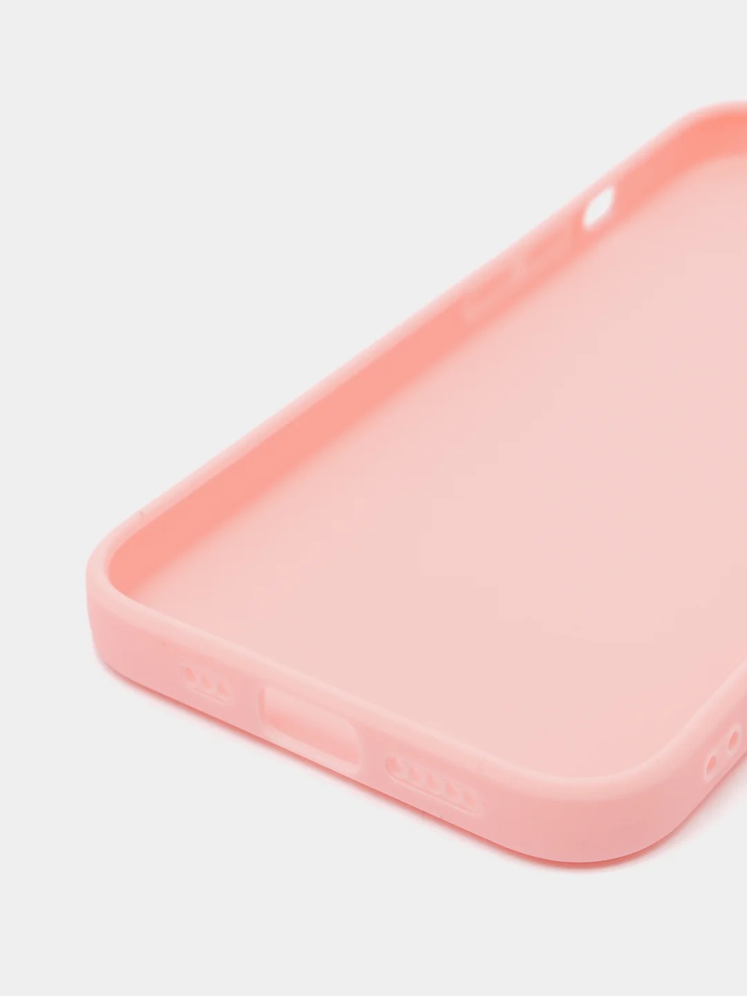 Чехол накладка MM59 для APPLE iPhone 13, защита камеры, силикон, цвет бледно-розовый