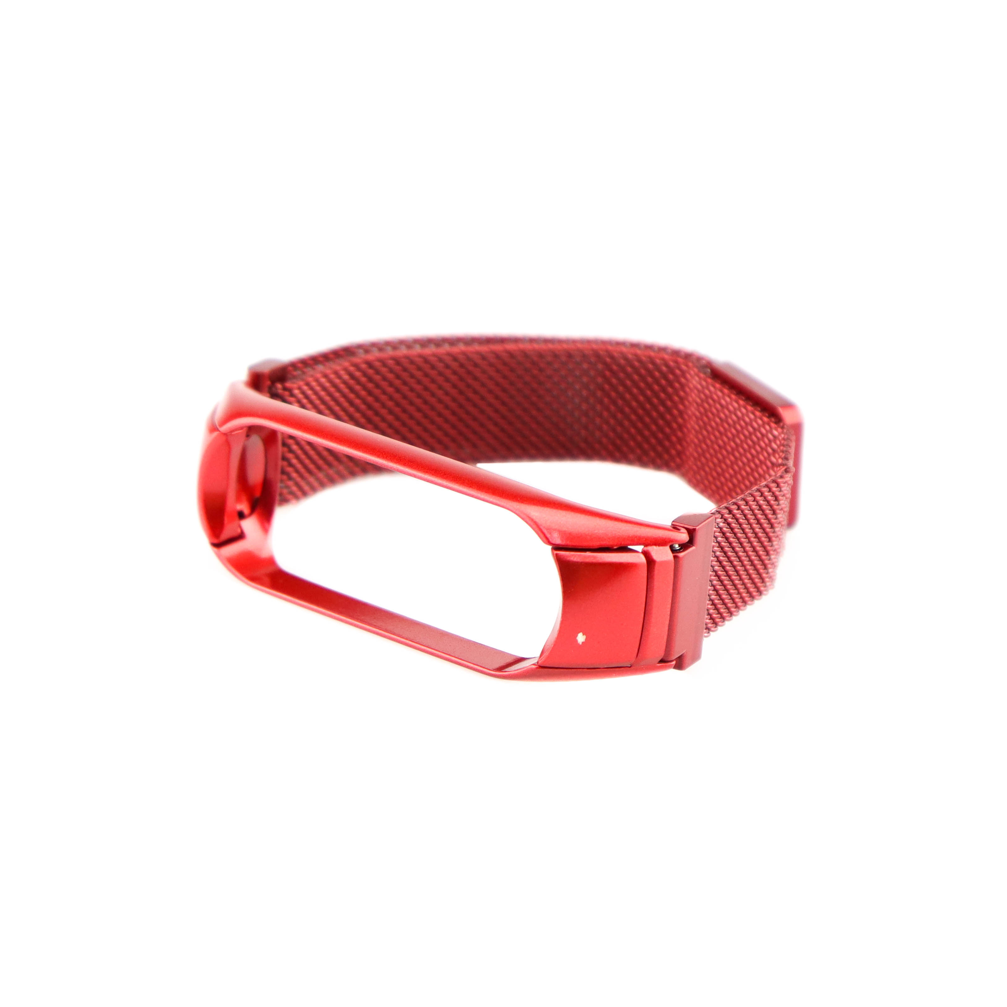 Ремешок для Xiaomi Mi Band 4 Milan Mate, цвет красный.