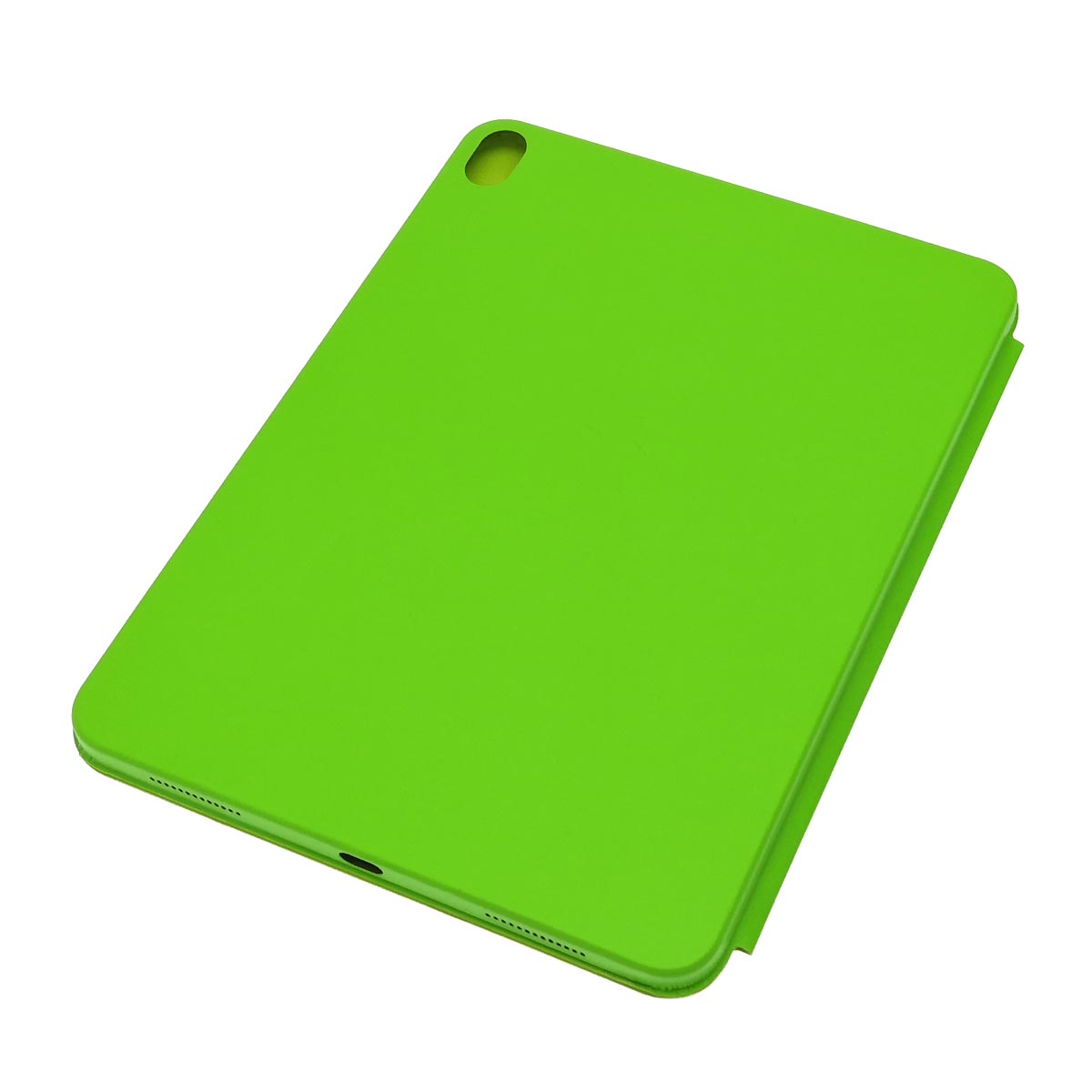 Чехол книжка SMART CASE для APPLE iPad PRO 2018, диагональ 11", экокожа, бархат, цвет желто зеленый