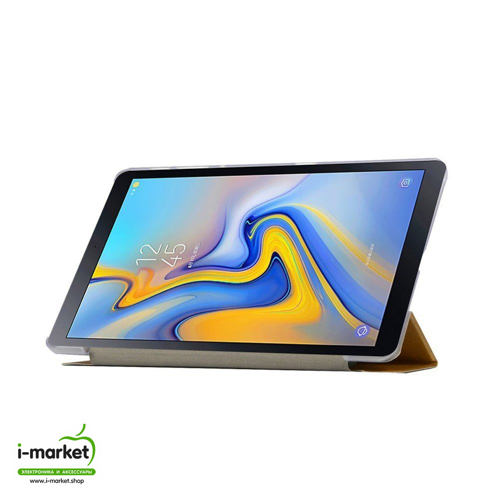 Чехол Smart Case для SAMSUNG Galaxy Tab A 10.5" 2018 (SM-T590, SM-T595), цвет золотистый.