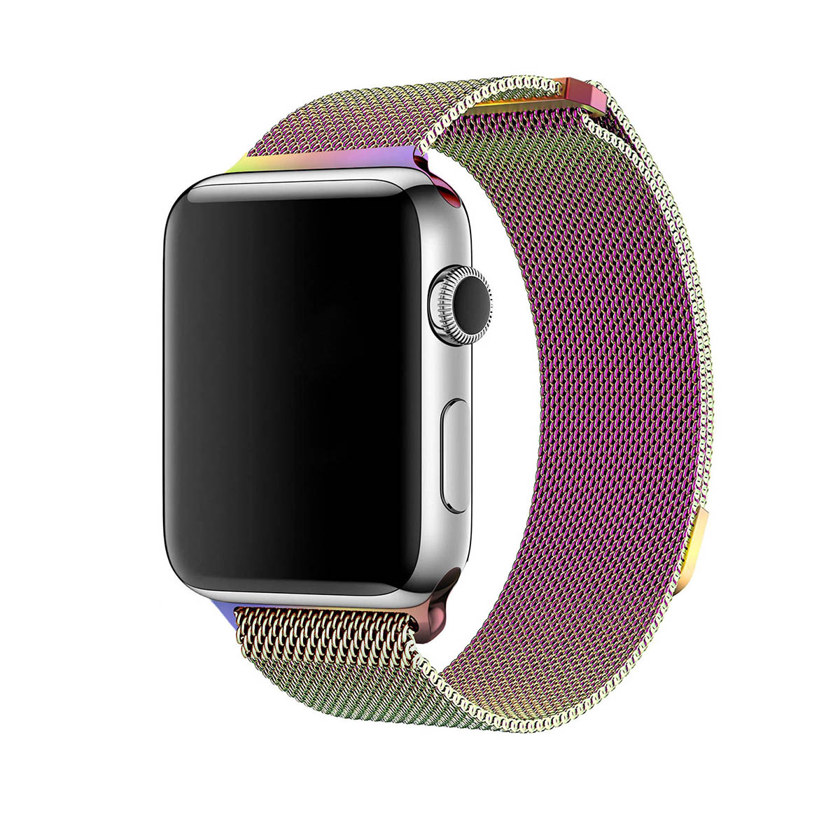 Ремешок для APPLE Watch, сетчатый, миланская петля Milano Loop, 38 - 40 mm, цвет хамелеон
