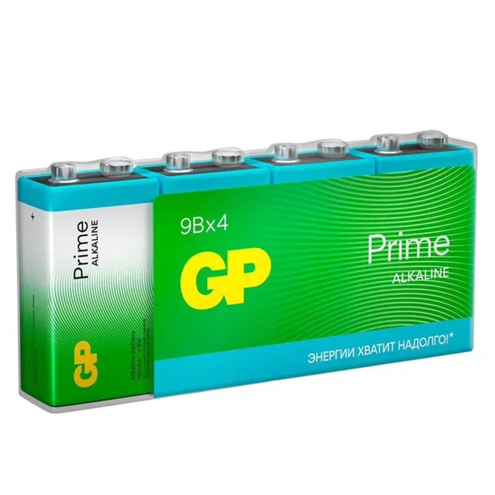 Батарейка GP Prime Крона 6LR61 Alkaline 9V