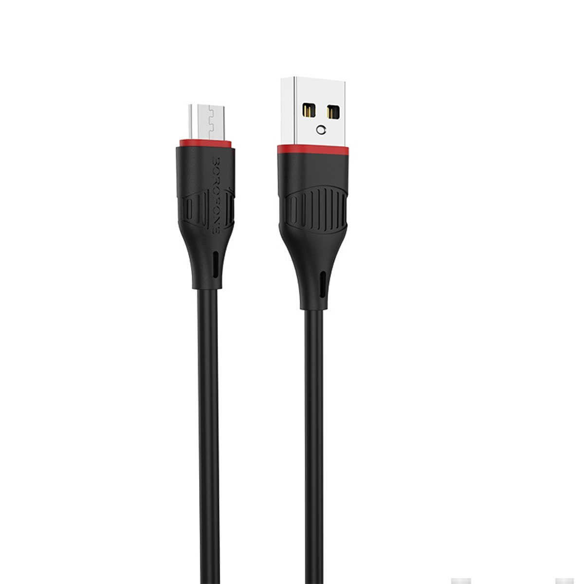 Кабель BOROFONE BX17 Enjoy Micro USB, 2A, длина 1 метр, силикон, цвет черный