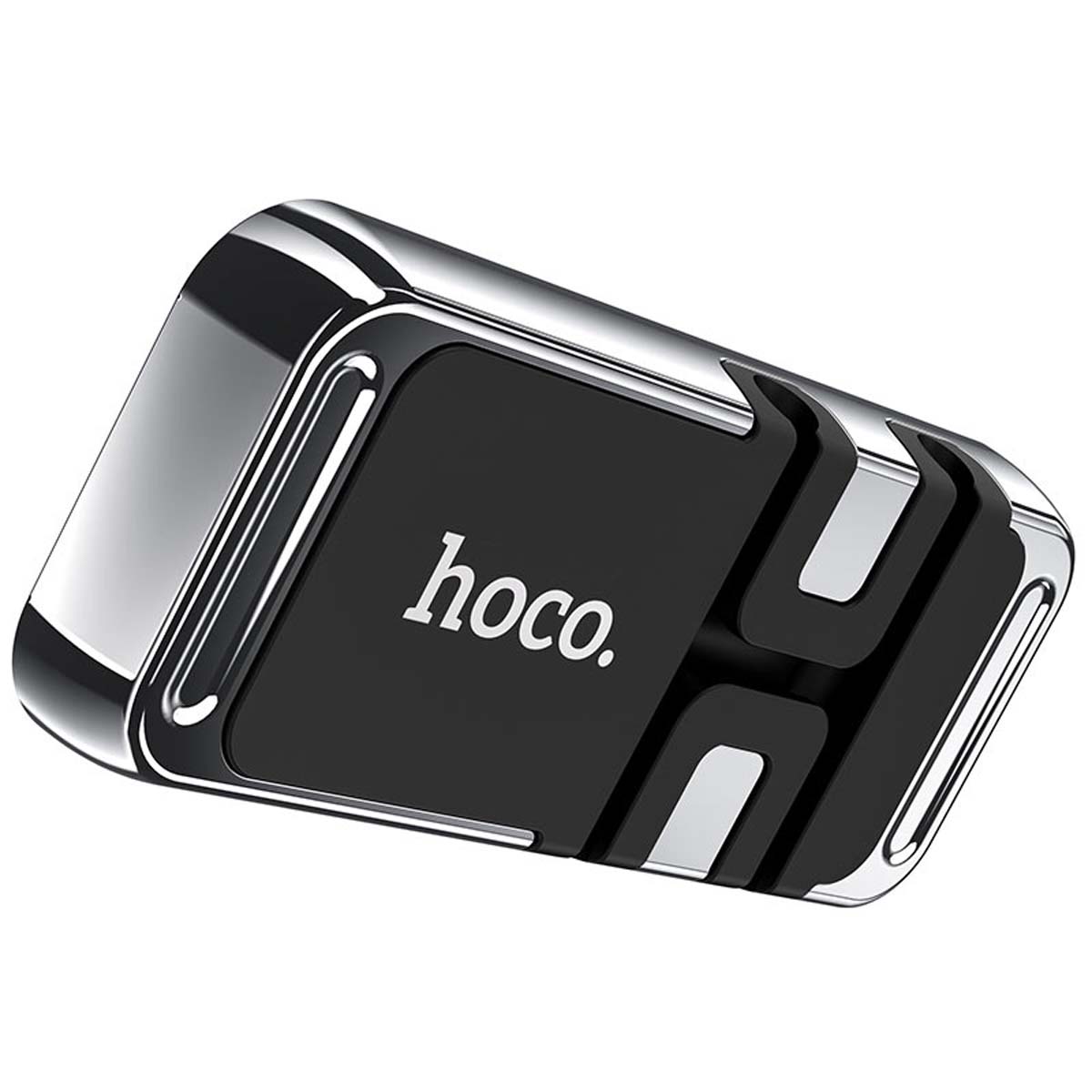 Автомобильный магнитный держатель HOCO CA77 Carry для смартфона, цвет серебристый