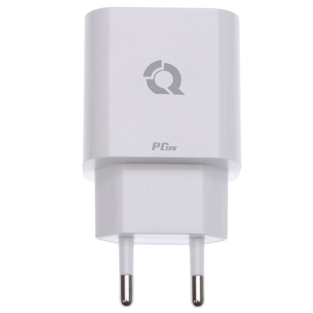 СЗУ (Сетевое зарядное устройство) QAYAN QHC-101, 20W, 1 USB Type C, цвет белый