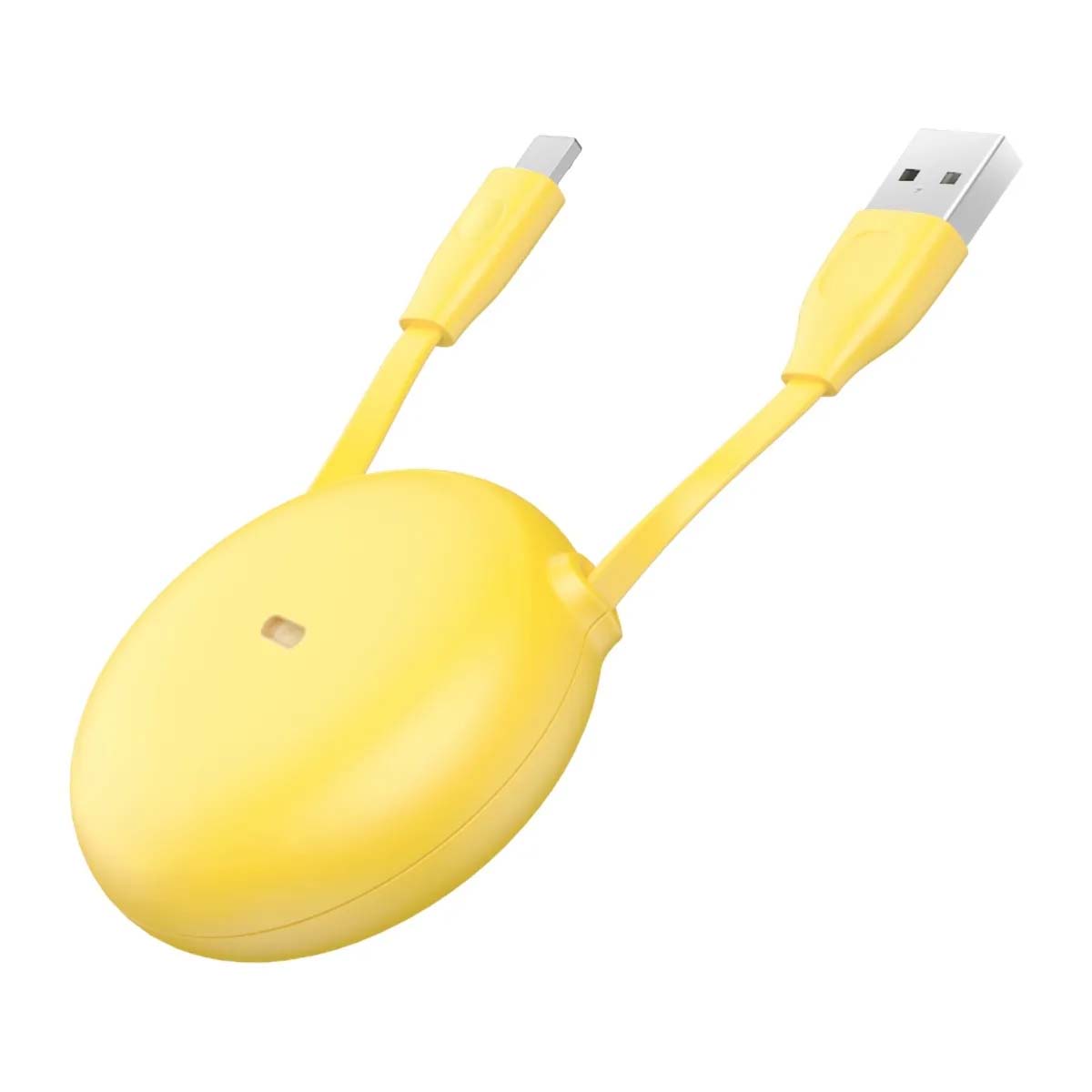 Кабель рулетка Baseus Let`s go APPLE Lightning 8 pin, 2A, длина 1 метр, цвет желтый | Последняя цена