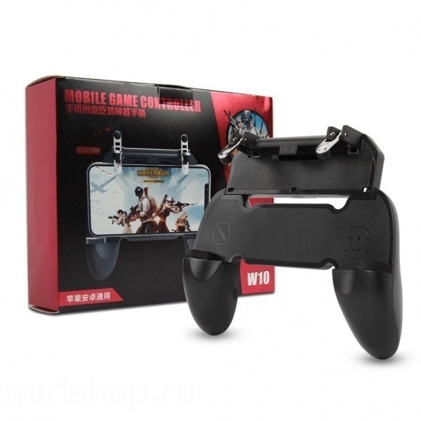 Триггер W10 PUBG, Fortnite, COD, GAMEPAD джойстик для смартфона универсальный