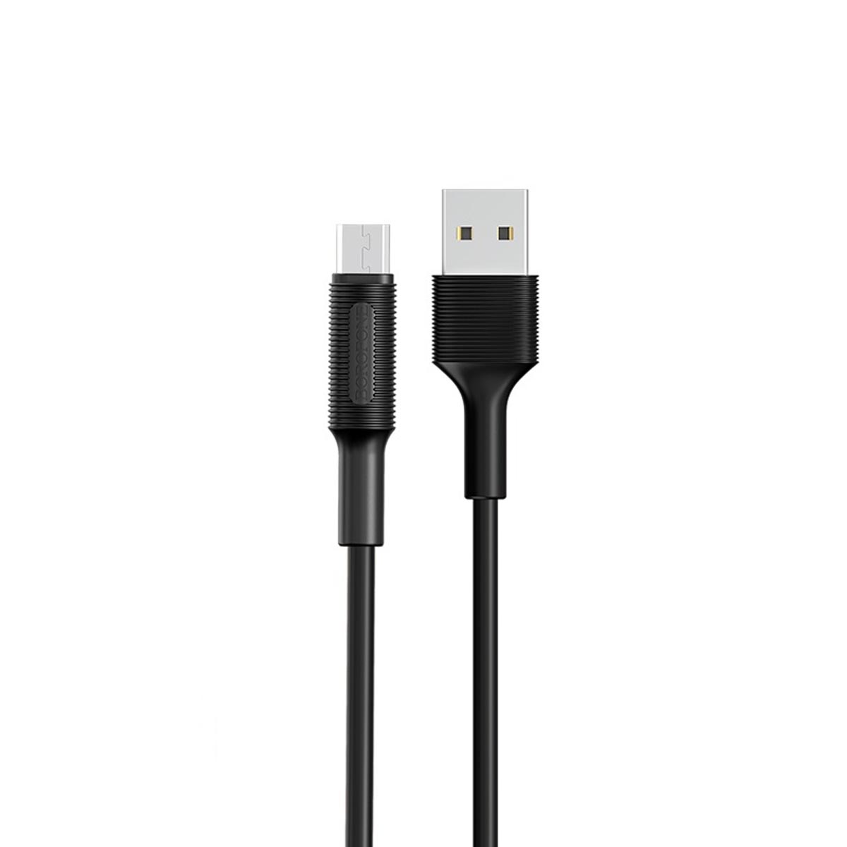 Кабель BOROFONE BX1 EzSync Micro USB, 2A, длина 1 метр, силикон, цвет черный