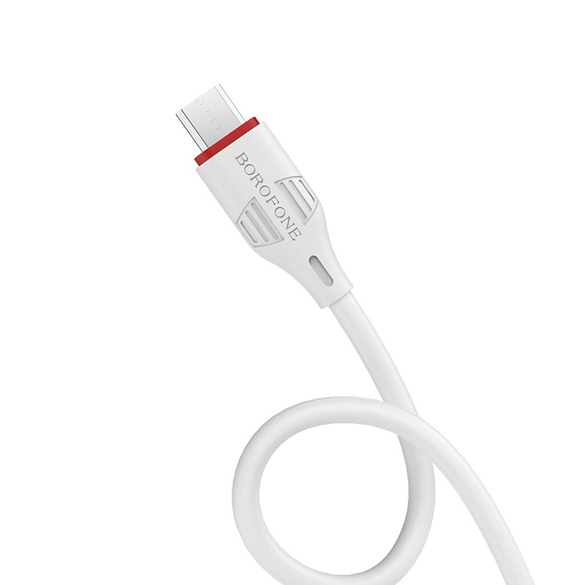Кабель BOROFONE BX17 Enjoy Micro USB, 2A, длина 1 метр, силикон, цвет белый