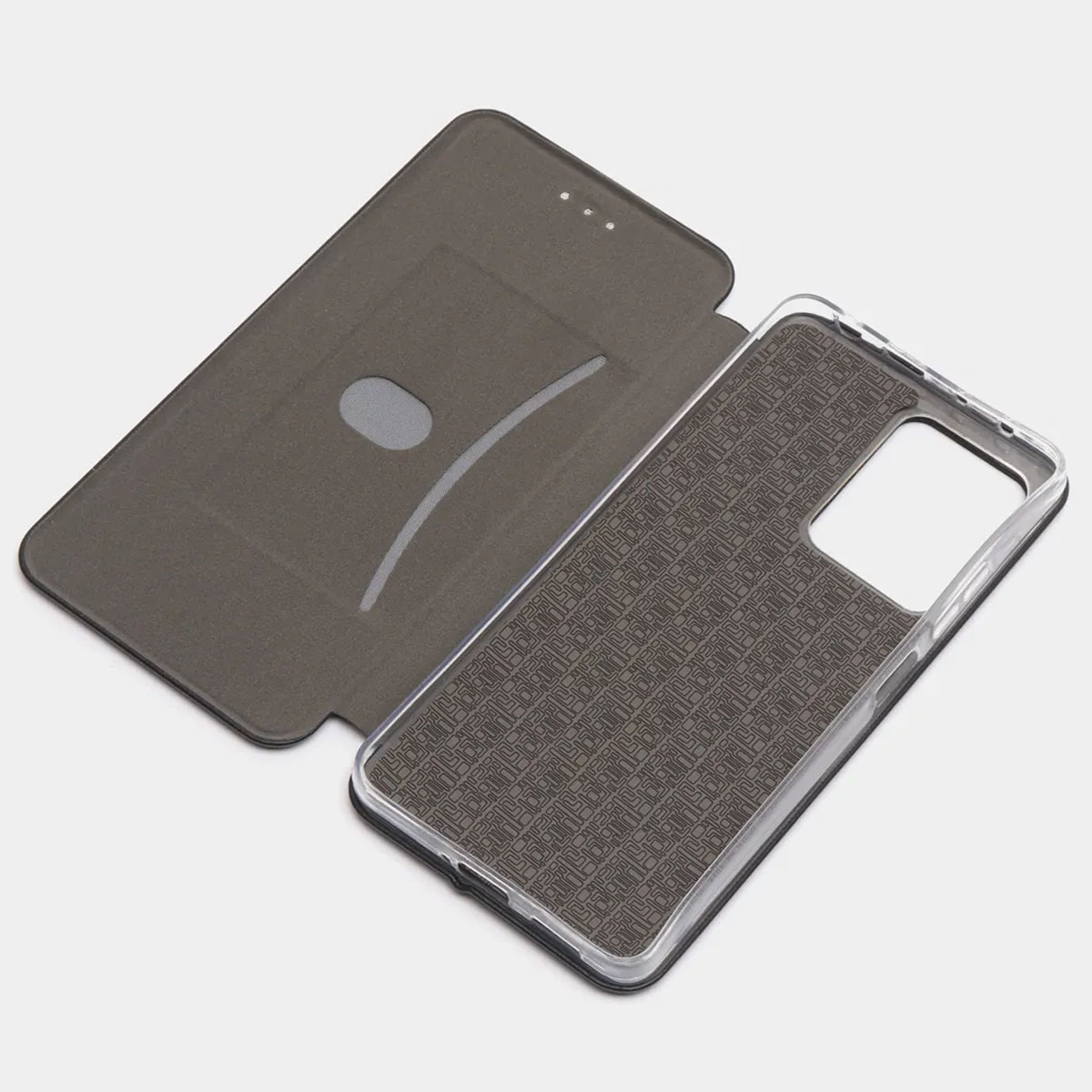 Чехол книжка STYLISH для XIAOMI POCO X5 Pro 5G, экокожа, визитница, цвет черный