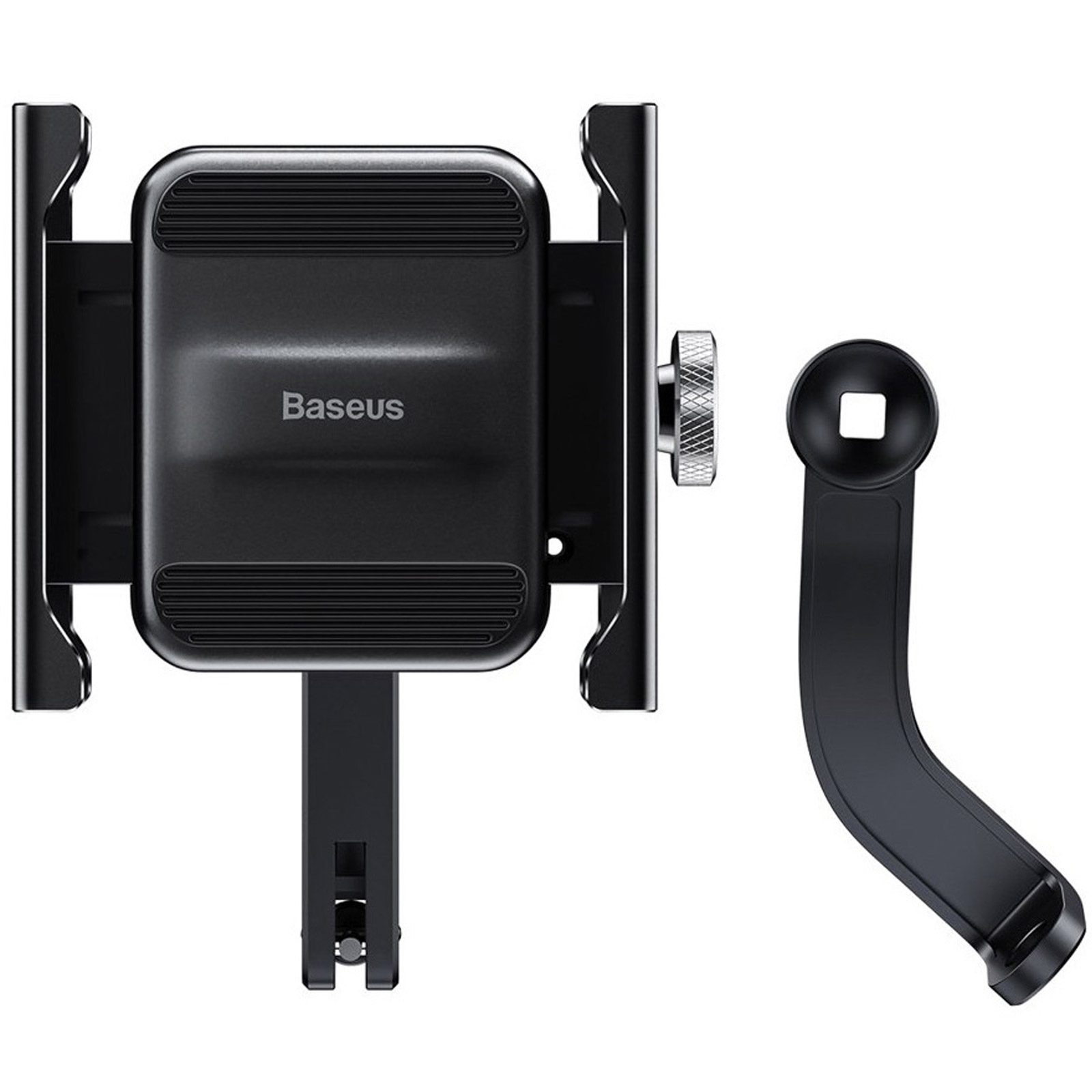 Держатель на руль для телефона на велосипед BASEUS Knight Motorcycle holder, цвет черный (-30%)