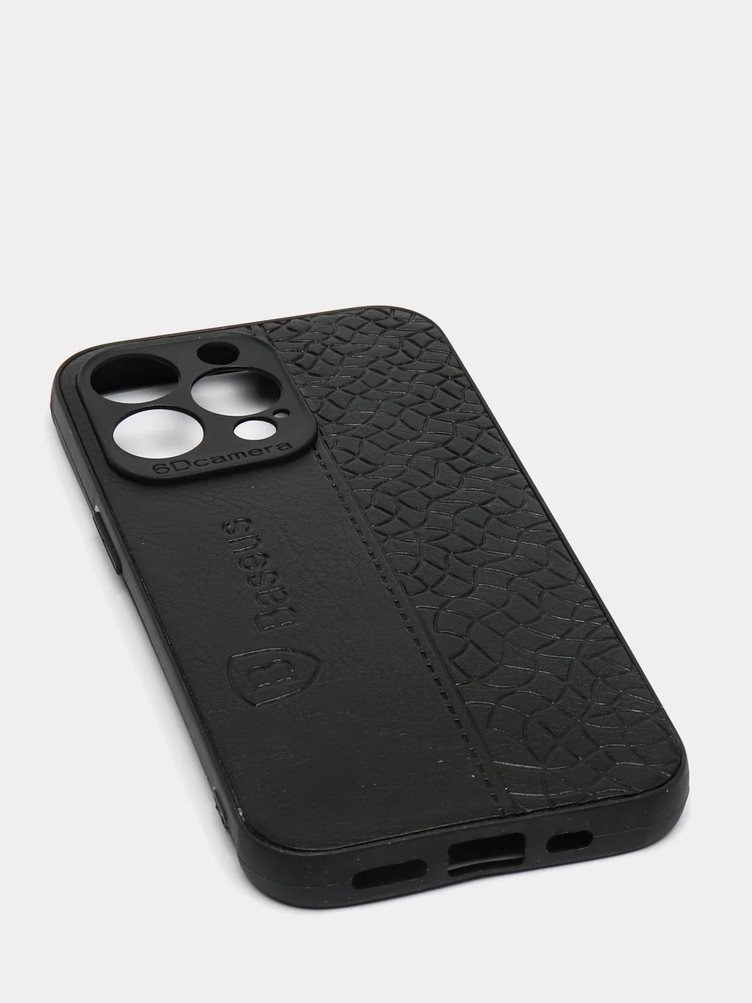 Чехол накладка BS MM5 для APPLE iPhone 13 Pro, защита камеры, силикон, цвет угольный