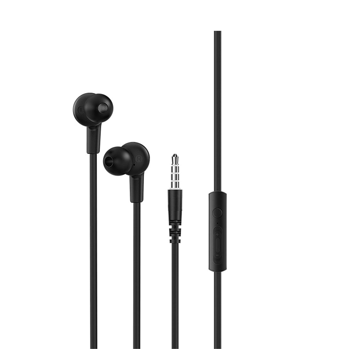 Гарнитура (наушники с микрофоном) проводная, BOROFONE BM37 Noble sound, цвет черный
