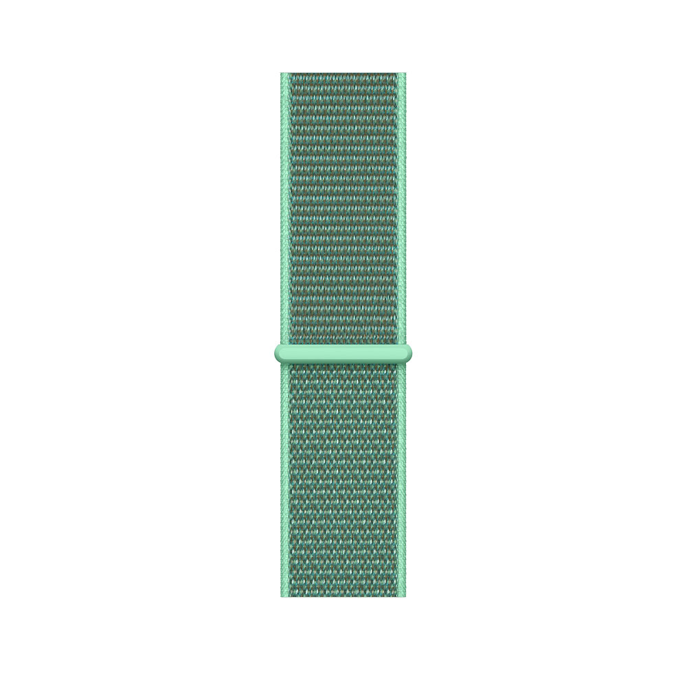 Ремешок для часов Apple Watch (38-40 мм), нейлон, цвет зеленый