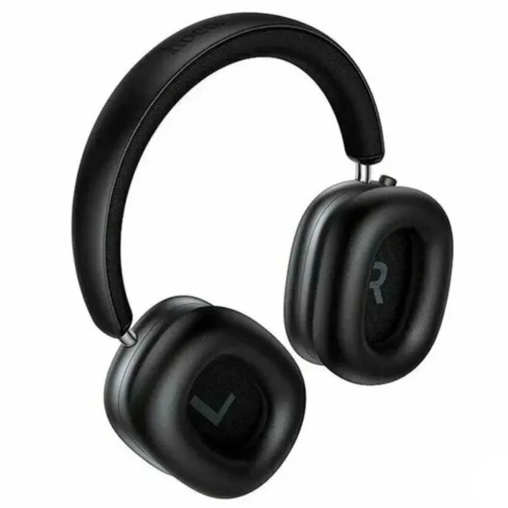 Гарнитура (наушники с микрофоном) беспроводная, полноразмерная, HOCO W63, ANC, цвет черный