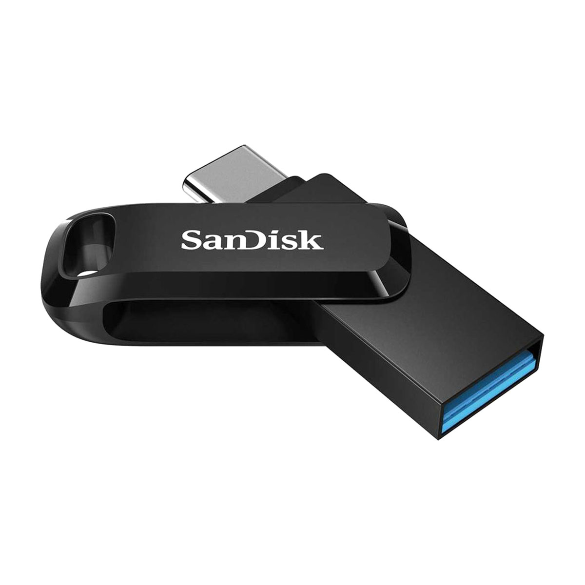 Флешка SanDisk Ultra Dual Drive GO 512GB, USB 3.1, USB Type-C, цвет черный
