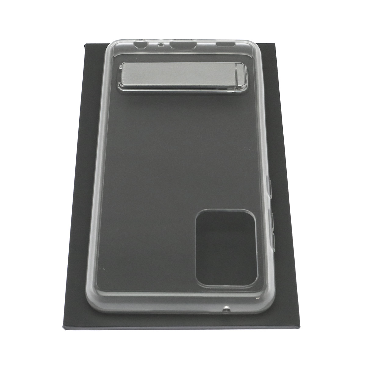 Чехол накладка Clear Standing Cover, для SAMSUNG Galaxy A72 (SM-A725F), с подставкой, цвет прозрачный