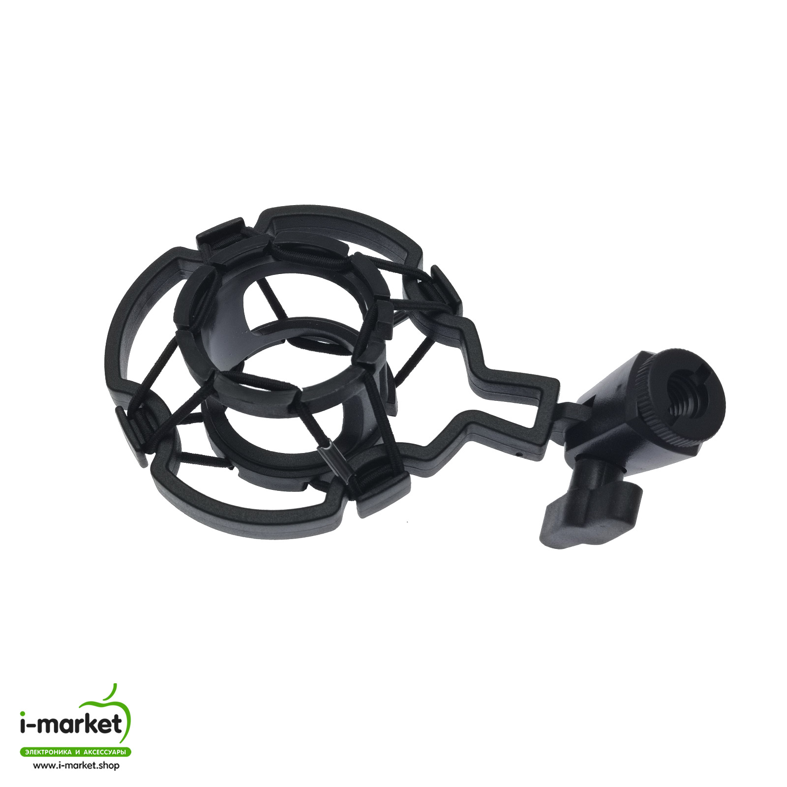 Микрофон подвесной BRF, разъем Jack 3.5, конденсаторный, цвет черный-золотистый (распродажа -70%)