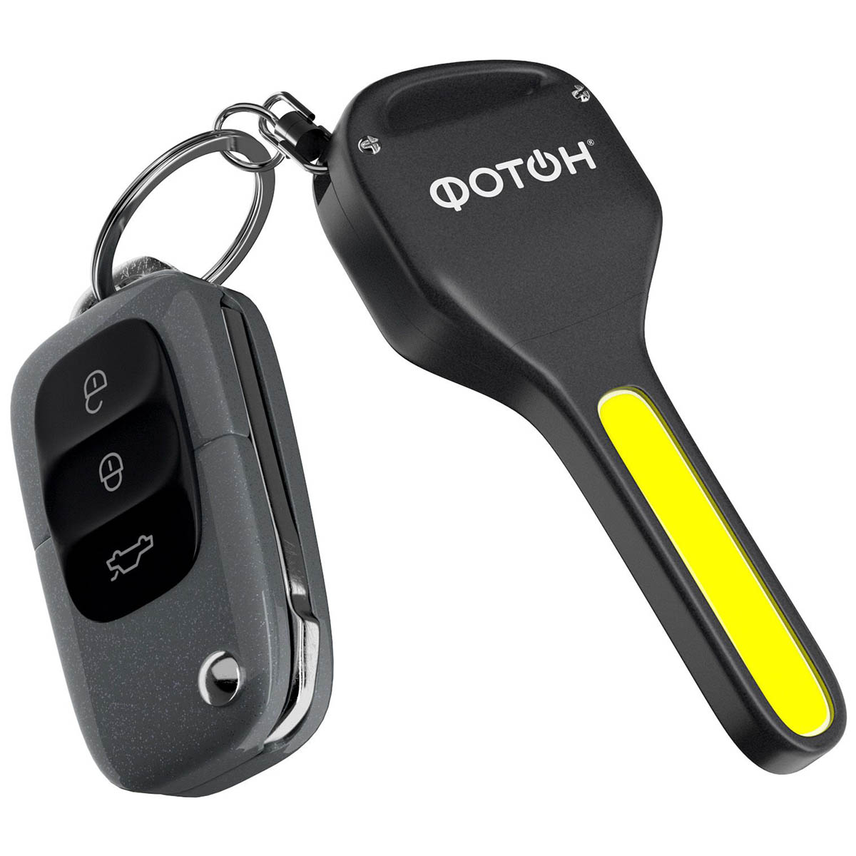 Фонарь светодиодный ФОТОН К-140, брелок, цвет черный | Последняя цена