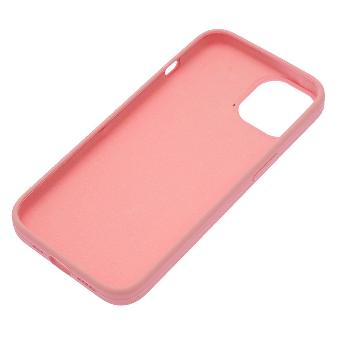 Чехол накладка Silicon Case для APPLE iPhone 14 (6.1"), силикон, бархат, цвет розовый